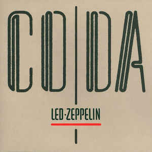 Led Zeppelin Coda vinyl lp