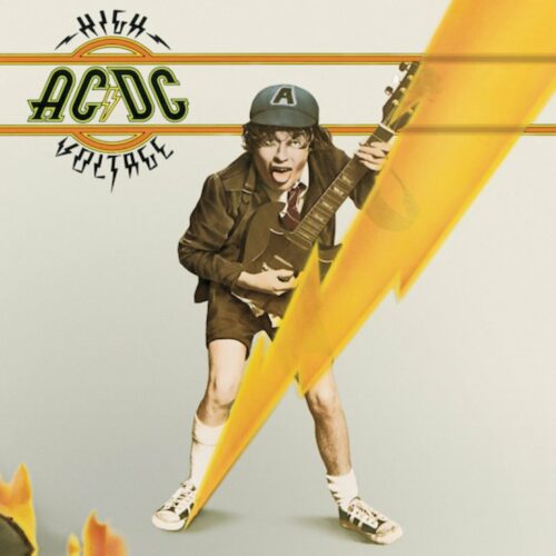 ac/dc high voltage vinyl lp