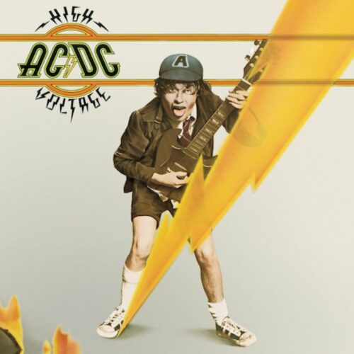 ac/dc high voltage vinyl lp