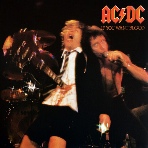 AC/DC If You Want Blood You've Got It LP vinyl