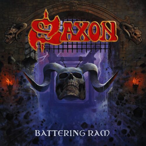 Saxon Battering Ram vinyl lp