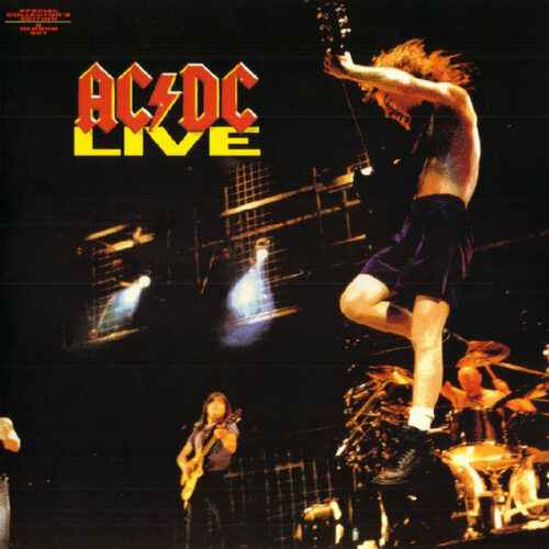 AC/DC live vinyl lp