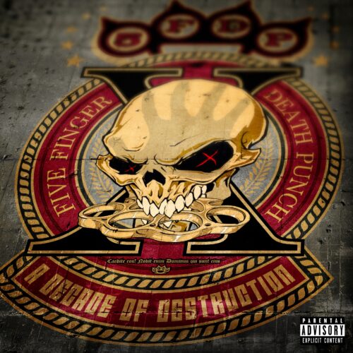 Five Finger Death Punch A Decade Of Destruction lp vinyl