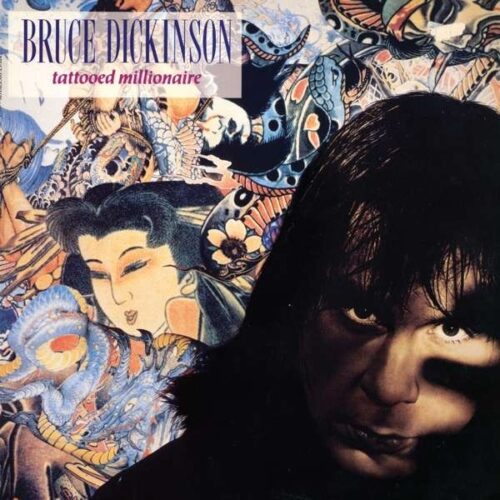 Bruce Dickinson Tattooed millionaire lp vinyl