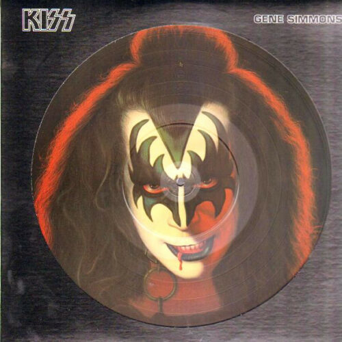 Kiss Gene Simmons picture disc vinyl