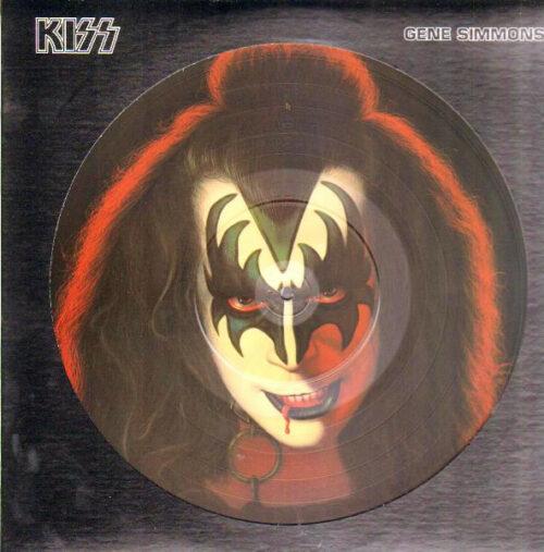 Kiss Gene Simmons picture disc vinyl