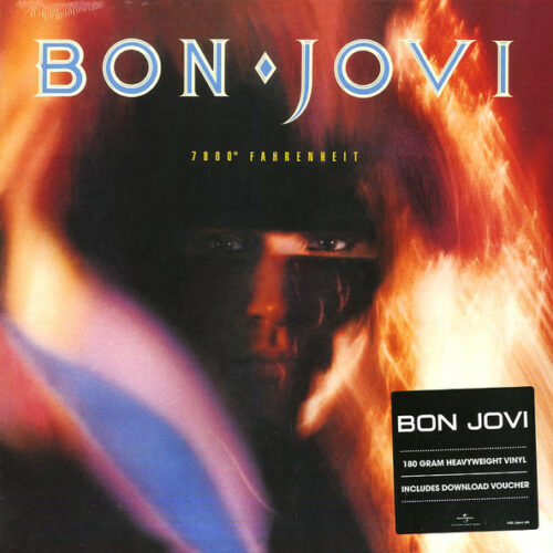 Bon Jovi 7800° Fahrenheit lp vinyl