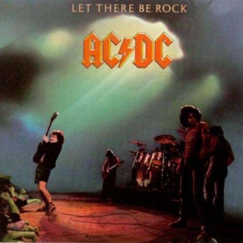 AC/DC Let There Be Rock vinyl lp