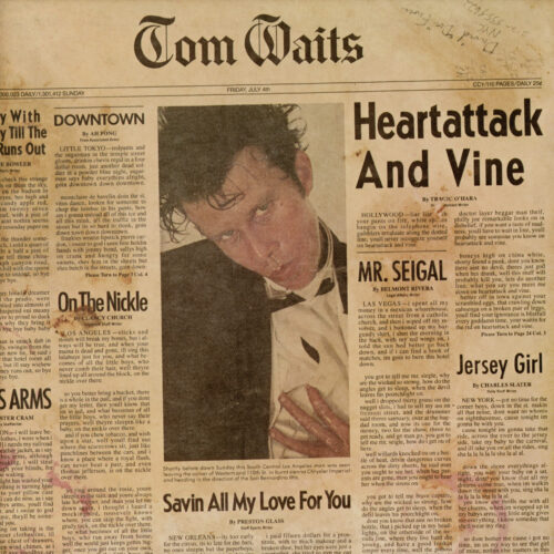 Tom Waits Heartattack And Vine lp vinyl