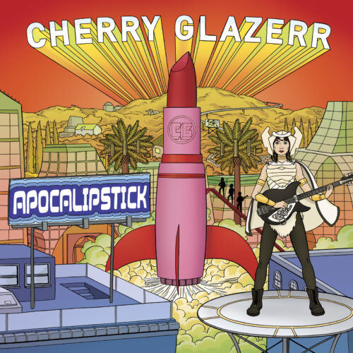 Cherry Glazerr Apocalipstick hvid vinyl lp