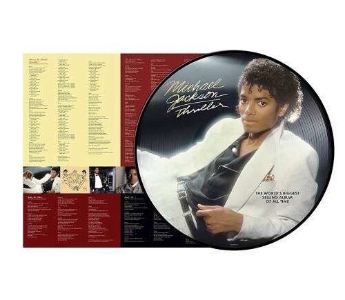 Michael Jackson thriller picture disc vinyl lp