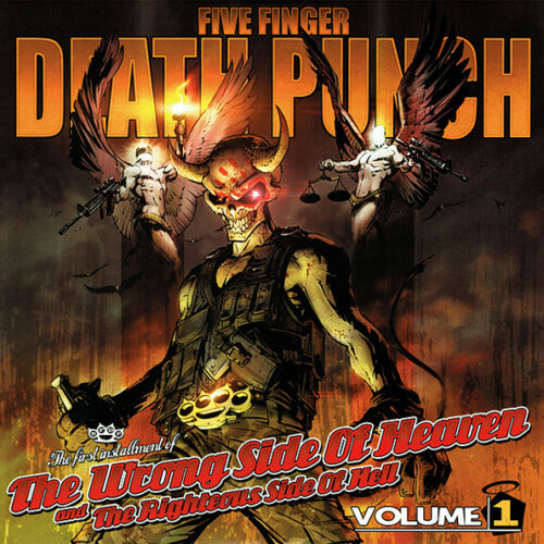 Five Finger Death Punch The Wrong Side Of Heaven And The Righteous Side Of Hell vinyl lp