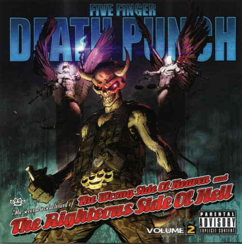 Five Finger Death Punch The Wrong Side Of Heaven And The Righteous Side Of Hell Volume 2 vinyl lp
