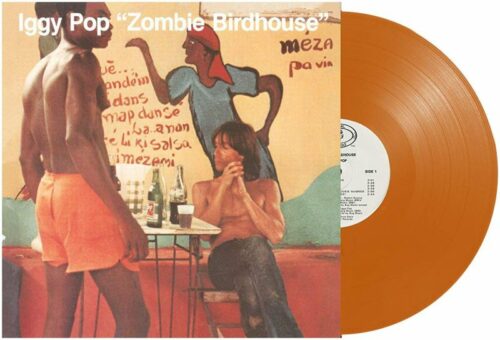 Iggy Pop Zombie Birdhouse lp orange vinyl