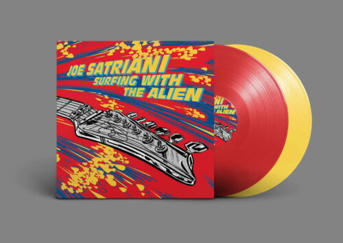 joe satriani surfing with the alien red 2019 vinyl
