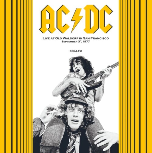 AC/DC Live At Old Waldorf vinyl lp