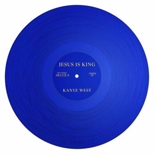 Kanye West Jesus is King vinyl lp blå