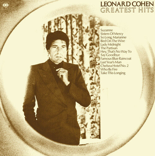 Leonard Cohen Greatest Hits vinyl lp