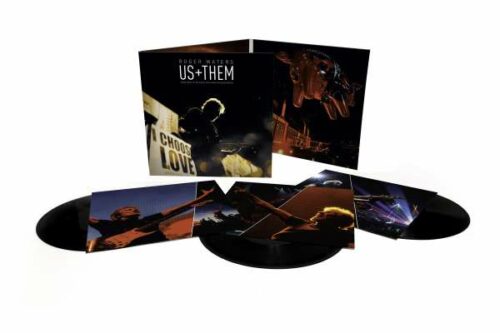 roger waters us + them vinyl lp