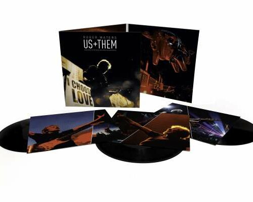 roger waters us + them vinyl lp