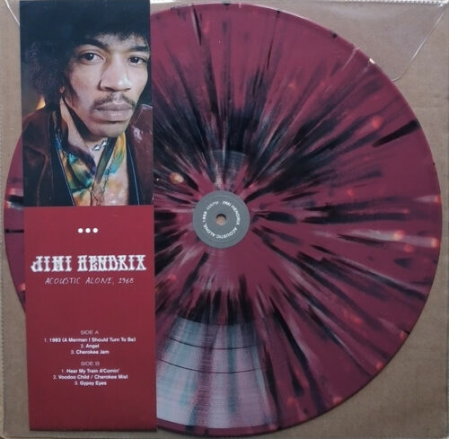 Jimi Hendrix Acoustic Alone 1968 vinyl lp