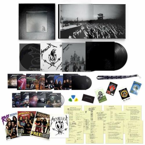 metallica the black album deluxe boxset
