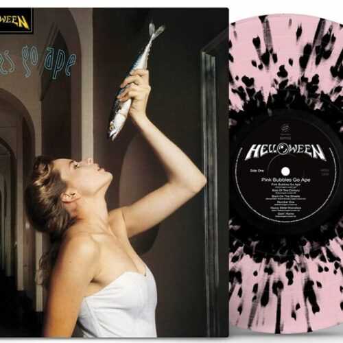Helloween Pink Bubbles Go Ape vinyl lp