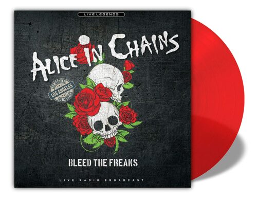 alice in chains bleed the freaks lp vinyl rød
