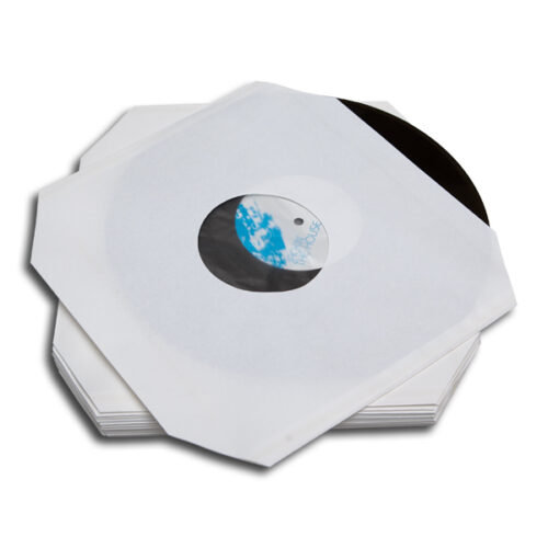 Inner Sleeve Hvid med antistatisk inner