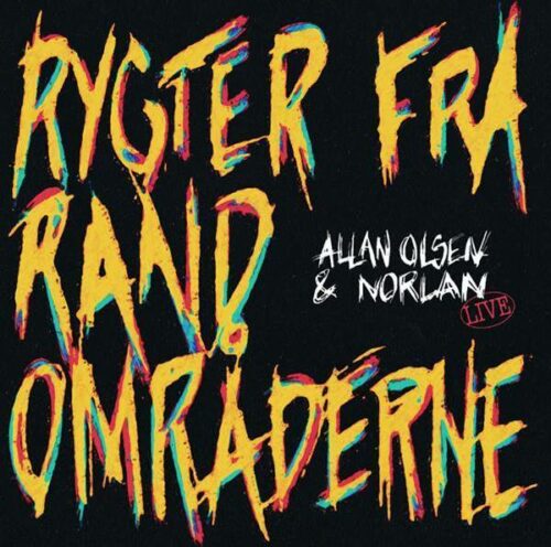 Allan Olsen og Norlan Rygter Fra Randområderne Live lp vinyl