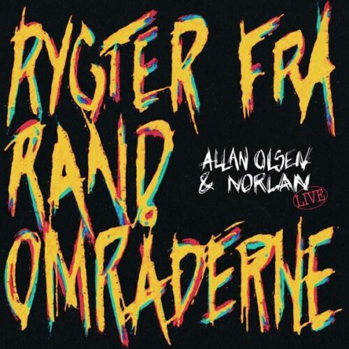 Allan Olsen og Norlan Rygter Fra Randområderne Live lp vinyl