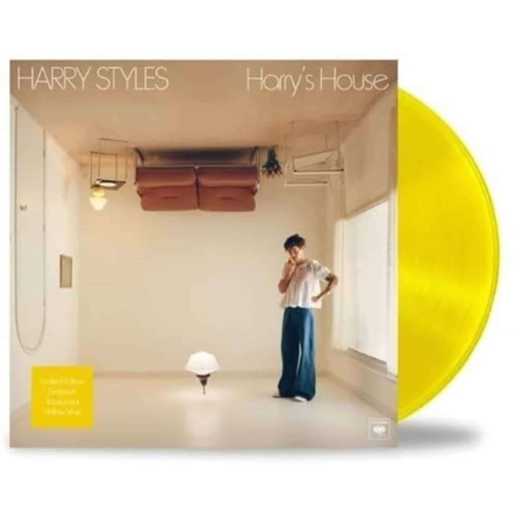 Harry Styles Harrys House yellow vinyl lp