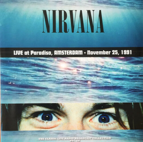Nirvana Live At Paradiso vinyl lp