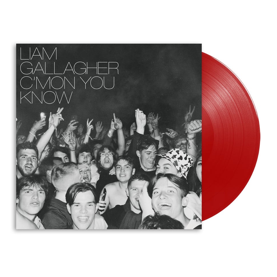 Liam Gallagher C'mon You Know vinyl red lp