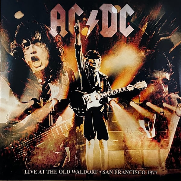 ACDC live at the old waldorf vinyl lp