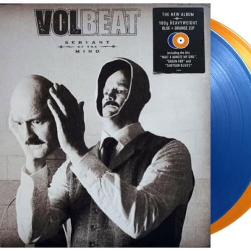 Volbeat Servant of the mind blue yellow limited vinyl lp