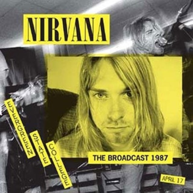 Nirvana Broadcast 1987 vinyl lp