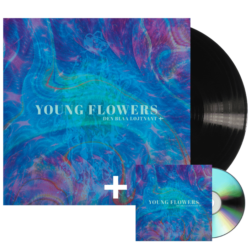 Young Flowers den blaa løjtnant lp vinyl