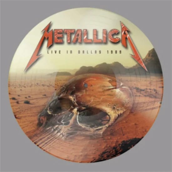 Metallica Reunion Arena Dallas 1989 picture disc lp vinyl