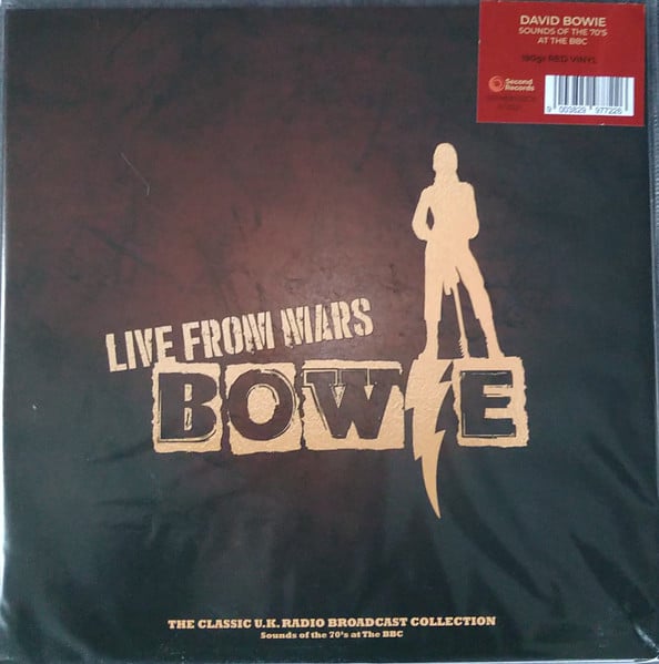 David Bowie Live From Mars lp vinyl