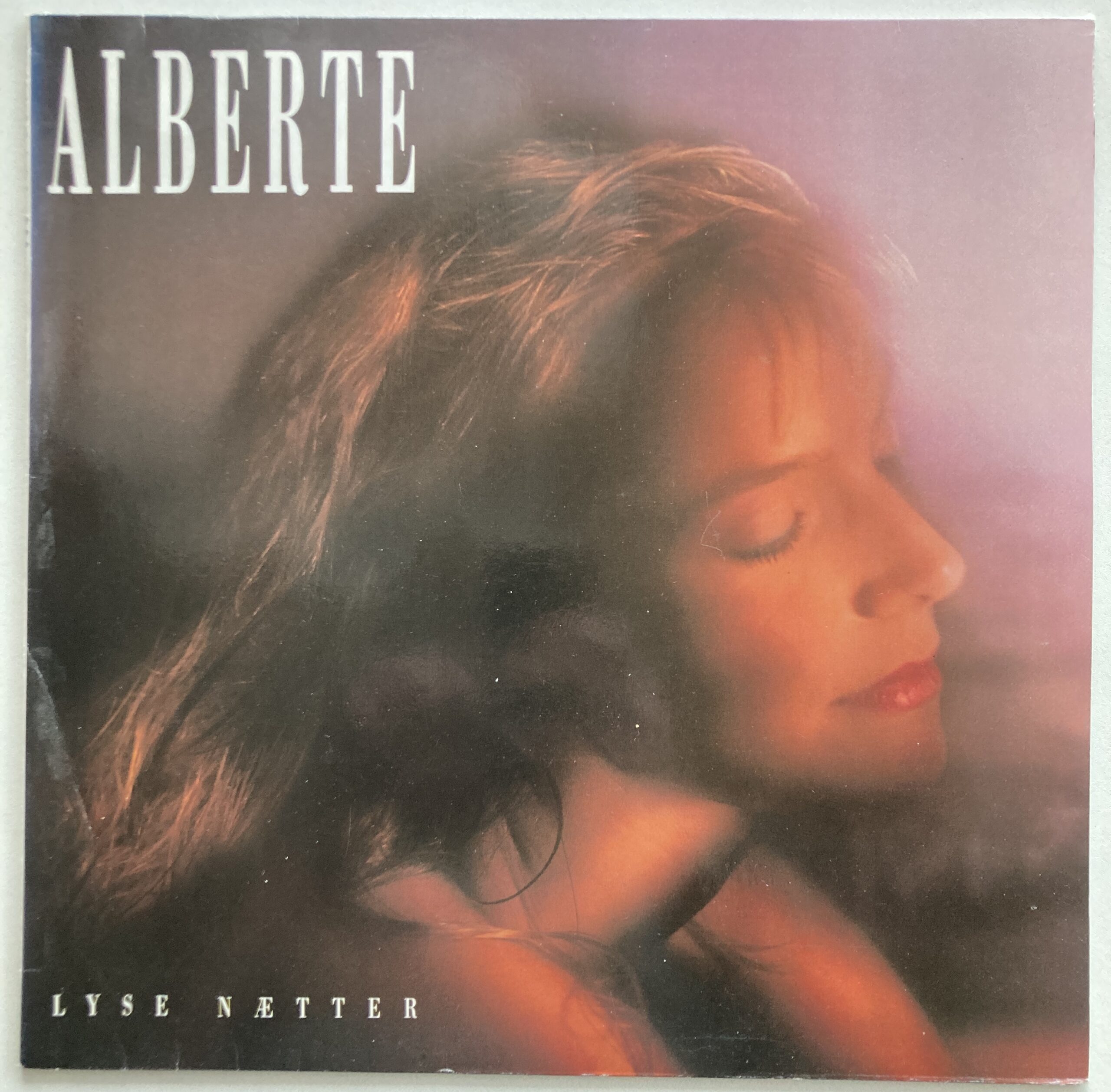 Alberte Lyse Nætter vinyl lp brugt