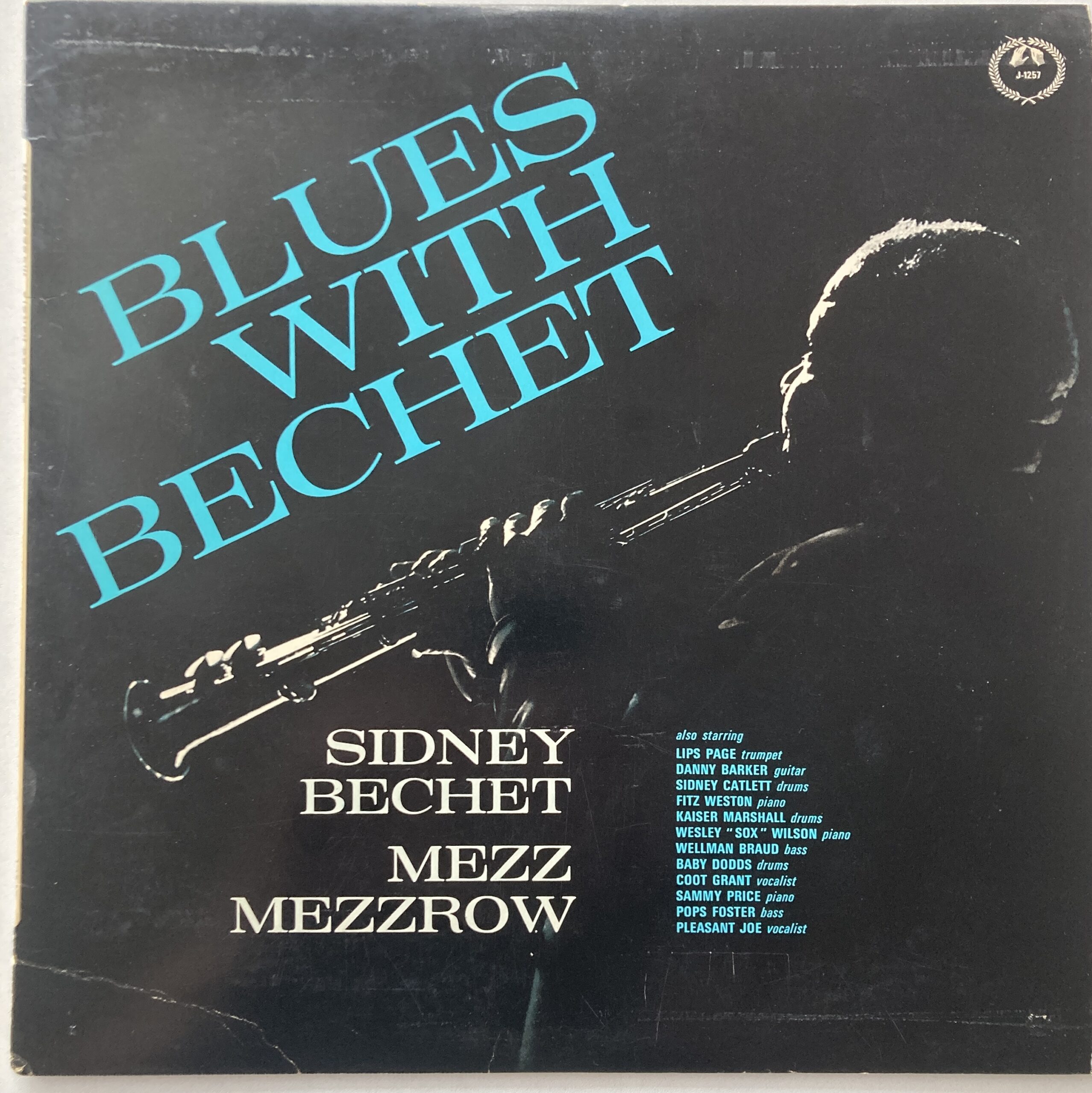Sidney Bechet, Mezz Mezzrow Blues With Bechet brugt vinyl lp