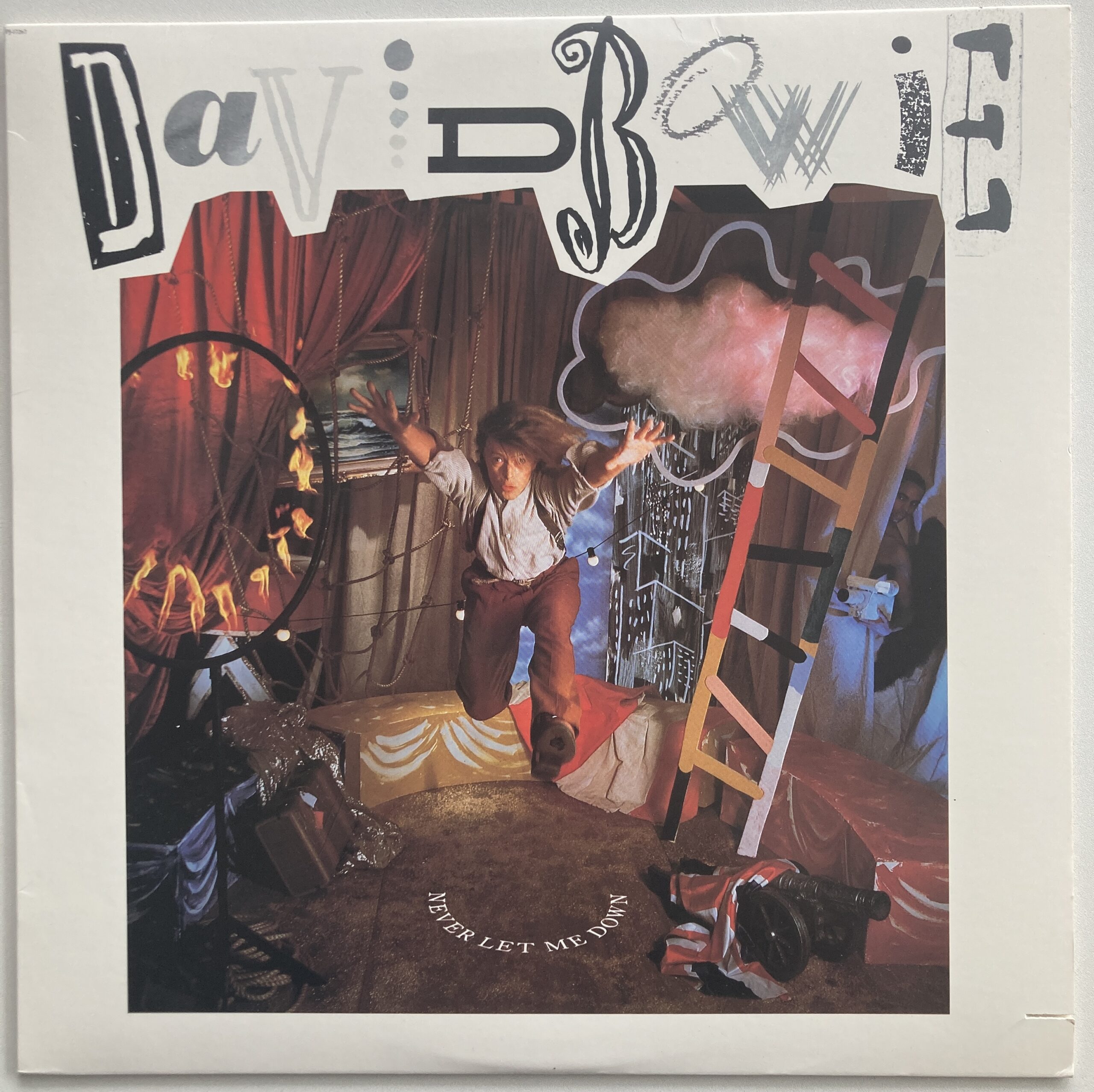 David Bowie Never Let Me Down vinyl lp