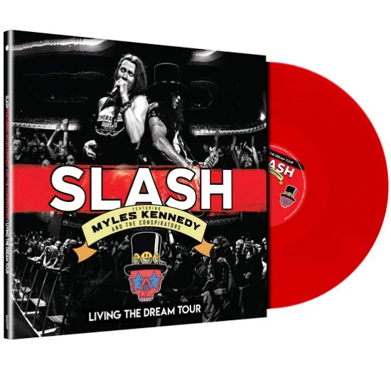 Slash Living the Dream Tour vinyl lp