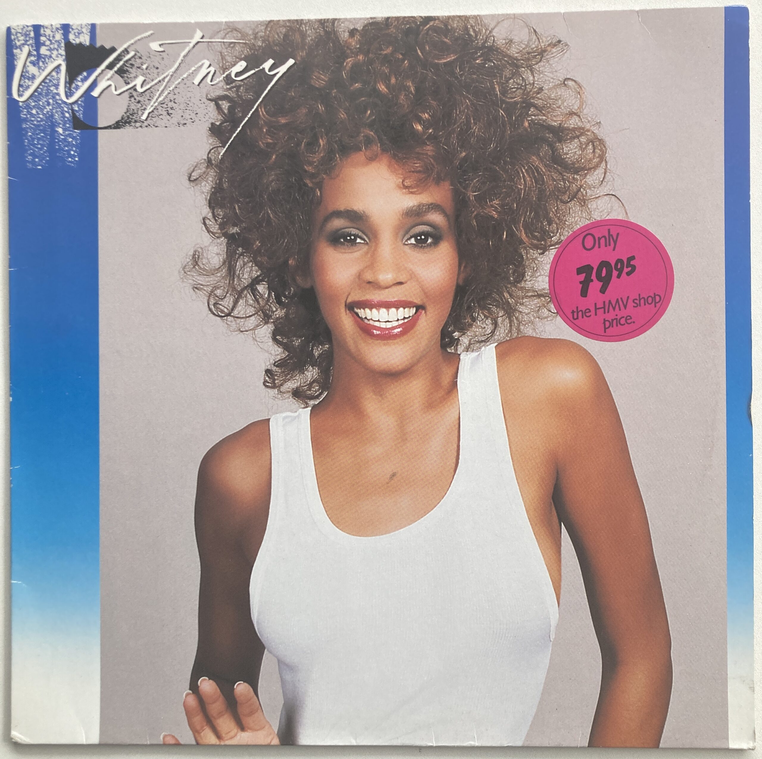 Whitney Houston vinyl lp