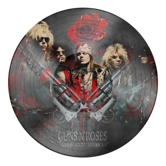 Guns N' Roses Live In South America lp picture disc vinyl