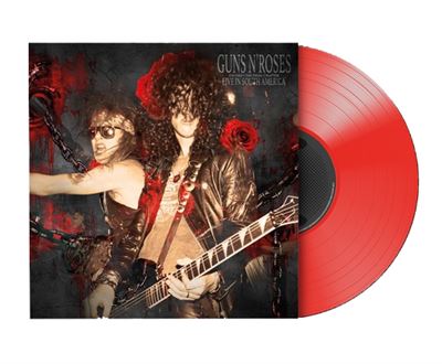 Guns N Roses Live In South America Encore The Final Chapter rød vinyl