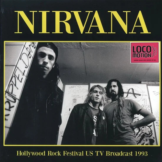 Nirvana Hollywood Rock Festival US TV Broadcast 1993 vinyl lp