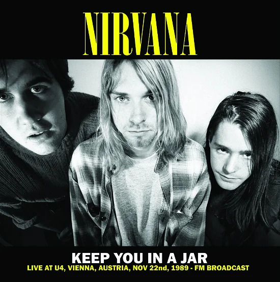 Nirvana Keep You In A Jar gul vinyl lp