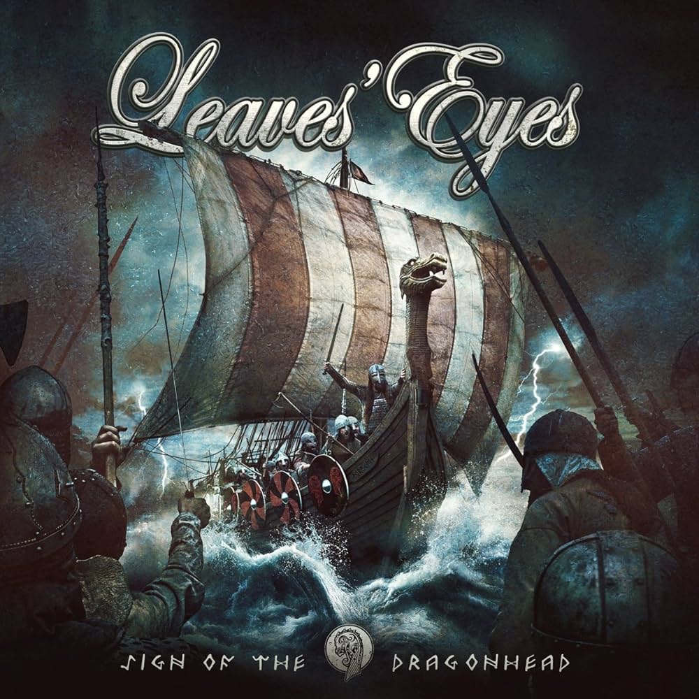 Leaves' Eyes Sign Of The Dragonhead orange vinyl lp